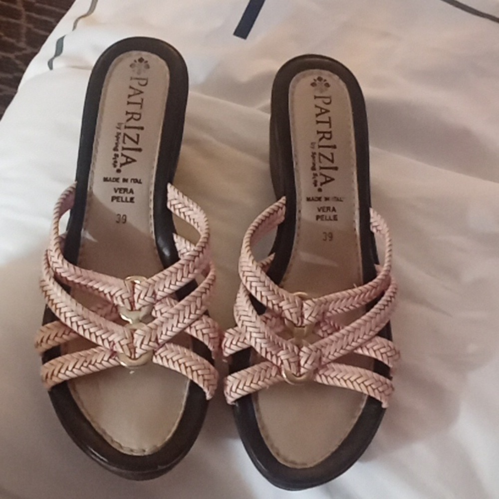 Patrizia By Spring Step Womans shoes size 39 Light Pink Open Toe Sandals